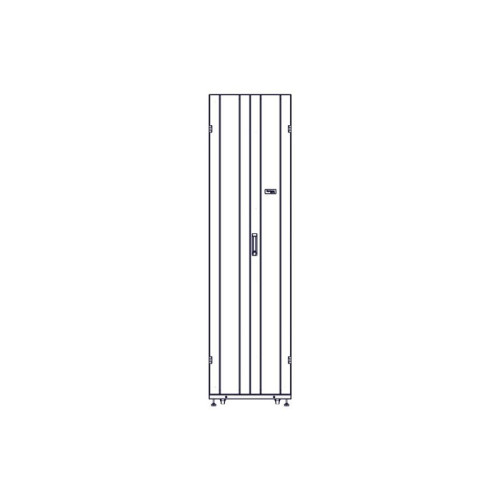 Шкаф Systeme Electric, серия Uniprom, 48U-600/1070, боковые панели 4шт, черный