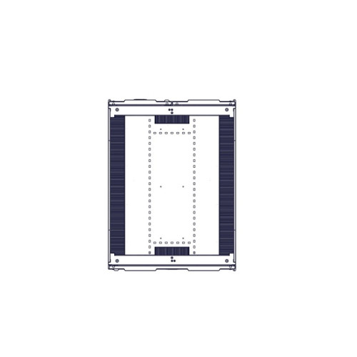 Шкаф Systeme Electric, серия Uniprom, 42U-800/1070, боковые панели 4шт, черный