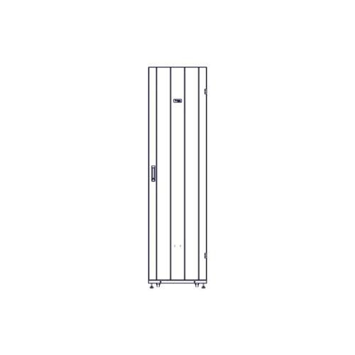 Шкаф Systeme Electric, серия Uniprom, 48U-600/1070, боковые панели 4шт, черный
