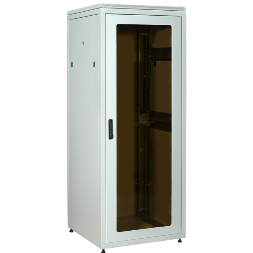 ITK LINEA N 47U 800х800мм стекл. пер. дв. задн. металл. сер.