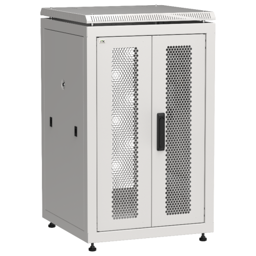 ITK LINEA N 18U 600х600мм распаш. перф. дв. задн. перф. сер.