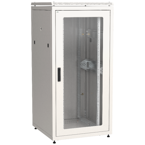 ITK LINEA N 33U 800х800мм стекл. пер. дв. задн. металл. сер.