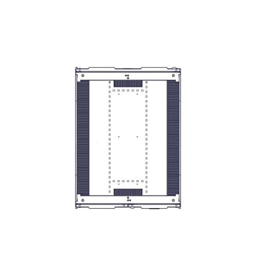 Шкаф Systeme Electric, серия Uniprom, 48U-800/1070, боковые панели 4шт, черный