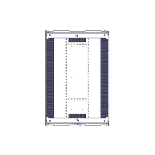 Шкаф Systeme Electric, серия Uniprom, 48U-800/1200, боковые панели 4шт, черный