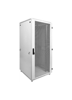 Шкаф коммутационный ЦМО (ШТК-М-42.8.8-4ААА) напольный 42U 800x800мм пер.дв.перфор. задн.дв.стал.лист 2 бок.пан. 1010кг белый 655мм 123.1кг 180град. 2030мм