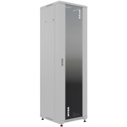 Шкаф коммутационный NTSS Премиум (NTSS-R32U6060GS) напольный 32U 600x600мм пер.дв.стекл металл 900кг серый 510мм 63.2кг 1542мм IP20 сталь