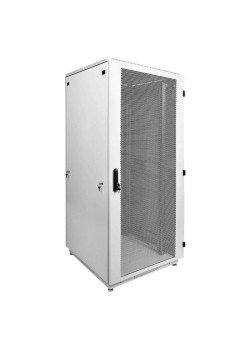 Шкаф серверный ЦМО (ШТК-М-42.8.10-4ААА) напольный 42U 800x1000мм пер.дв.перфор. задн.дв.перфор. 2 бок.пан. направл.под закл.гайки 550кг серый 855мм 134.3кг 180град. 2030мм IP20
