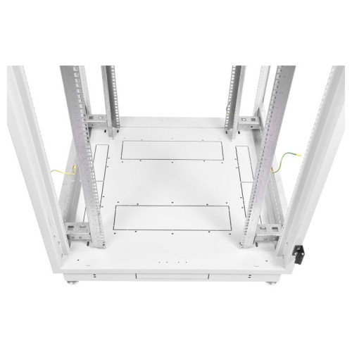 Шкаф серверный ЦМО (ШТК-М-42.8.10-4ААА) напольный 42U 800x1000мм пер.дв.перфор. задн.дв.перфор. 2 бок.пан. направл.под закл.гайки 550кг серый 855мм 134.3кг 180град. 2030мм IP20