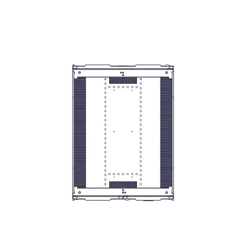 Шкаф Systeme Electric, серия Uniprom, 48U-800/1070, боковые панели 4шт, черный
