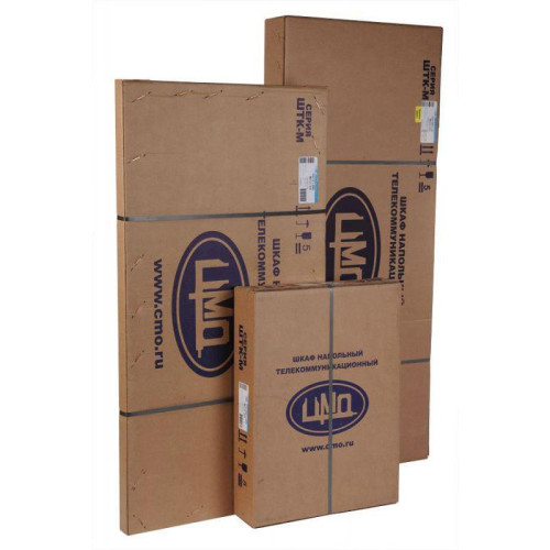 Шкаф коммутационный ЦМО (ШТК-М-42.6.8-3ААА) напольный 42U 600x800мм пер.дв.металл задн.дв.стал.лист 2 бок.пан. 550кг серый 655мм 103.5кг 180град. 2030мм