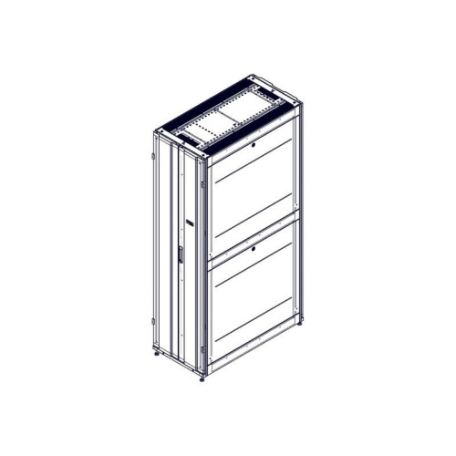 Шкаф Systeme Electric, серия Uniprom, 48U-600/1200, боковые панели 4шт, черный Шкаф Systeme Electric, серия Uniprom, 48U-600/1200, боковые панели 4шт, черный