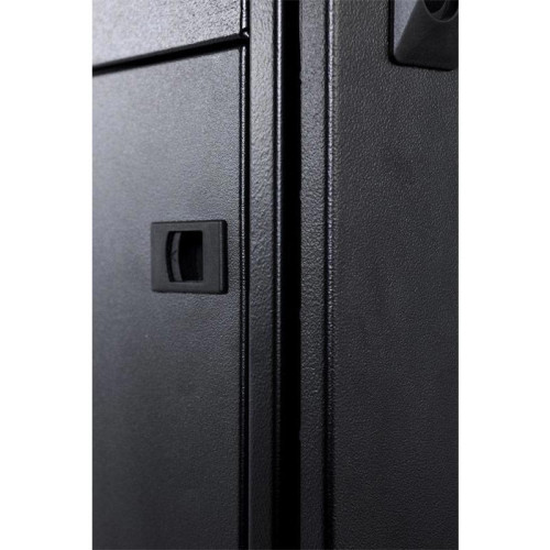 Шкаф серверный ЦМО (ШТК-СП-42.8.12-48АА-9005) напольный 42U 800x1190мм пер.дв.перфор. задн.дв.перфор.2-хст. 2 бок.пан. направл.под закл.гайки 1350кг черный 890мм 174кг 120град. 1950мм IP20 сталь