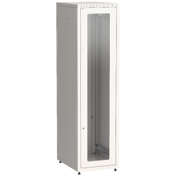 ITK LINEA E 47U 600х800мм стекл. пер. дв. задн. метал. сер.