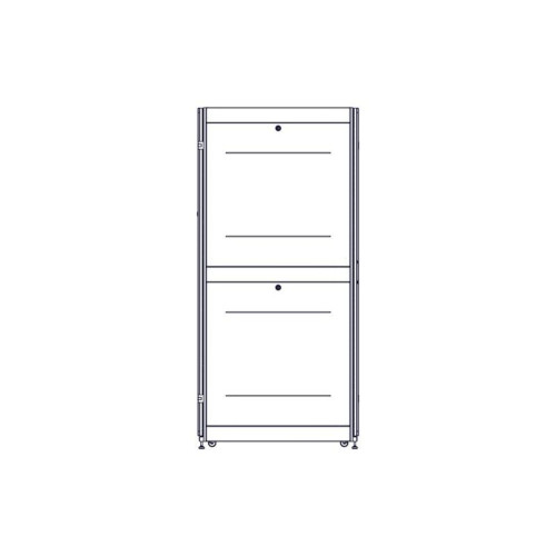 Шкаф Systeme Electric, серия Uniprom, 48U-750/1070, боковые панели 4шт, черный