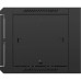 Шкаф коммутационный NTSS NTSS-W12U6045GS (NTSS-W12U6045GS-BL) настенный 12U 570x450мм пер.дв.стекл 60кг черный 350мм 22.2кг 220град. 635мм IP20 сталь