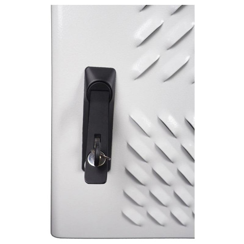 Шкаф коммутационный ЦМО (ШТВ-Н-12.6.5-4ААА-Т1) настенный 12U 600x530мм пер.дв.металл несъемн.бок.пан. 150кг серый 120град. уличный всепогодный с вентилятором с нагревателем укомплектованный