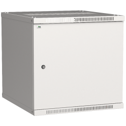 ITK Шкаф LINEA WE 9U 600x450мм дверь металл серый
