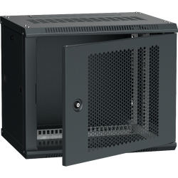 ITK Шкаф LINEA W 6U 600x450 мм дверь перфорированная, RAL9005