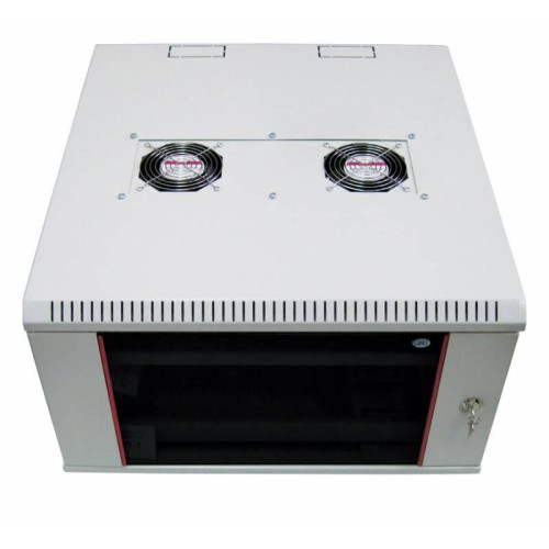 Шкаф коммутационный ЦМО (ШРН-М-12.650) настенный 12U 600x650мм пер.дв.стекл 120кг серый 581мм 25.1кг 180град. 610мм