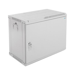 Шкаф коммутационный ЦМО ШРН-Эконом (ШРН-Э-9.650.1) настенный 9U 600x650мм пер.дв.металл 65кг серый 600мм 20.3кг 180град. 480мм