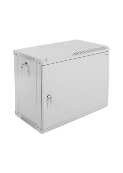 Шкаф коммутационный ЦМО ШРН-Эконом (ШРН-Э-9.650.1) настенный 9U 600x650мм пер.дв.металл 65кг серый 600мм 20.3кг 180град. 480мм