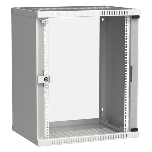 Шкаф коммутационный ITK Linea WE (LWE3-15U64-GF) настенный 15U 600x450мм пер.дв.стекл 50кг серый 400мм 200град. 715мм IP20 сталь Шкаф коммутационный ITK Linea WE (LWE3-15U64-GF) настенный 15U 600x450мм пер.дв.стекл 50кг серый 400мм 200град. 715мм IP20 сталь