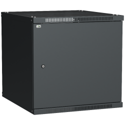 ITK Шкаф LINEA WE 12U 600x650мм дверь металл черный