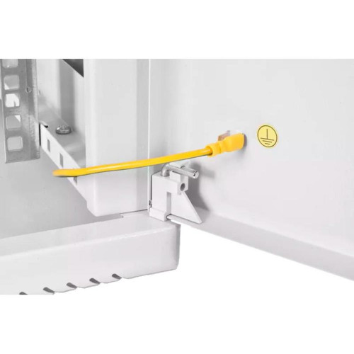 Шкаф коммутационный ЦМО (ШРН-М-9.650.1) настенный 9U 600x650мм пер.дв.металл направл.под закл.гайки 120кг серый 581мм 22кг 180град. 480мм IP20 сталь