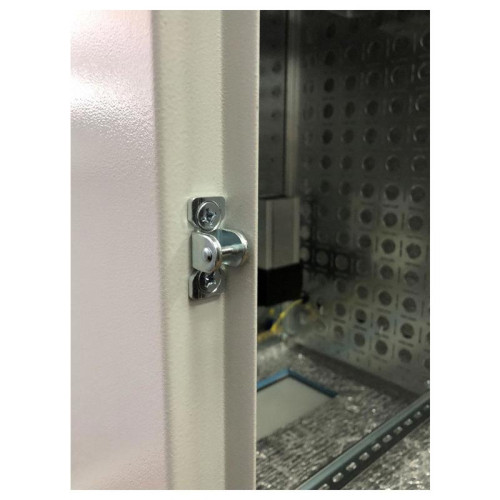 Шкаф коммутационный ЦМО (ШТВ-Н-12.6.5-4ААА-Т1) настенный 12U 600x530мм пер.дв.металл несъемн.бок.пан. 150кг серый 120град. уличный всепогодный с вентилятором с нагревателем укомплектованный