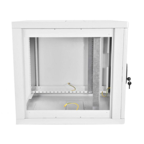 Шкаф коммутационный ЦМО (ШРН-М-9.500) настенный 9U 600x520мм пер.дв.стекл 130кг серый