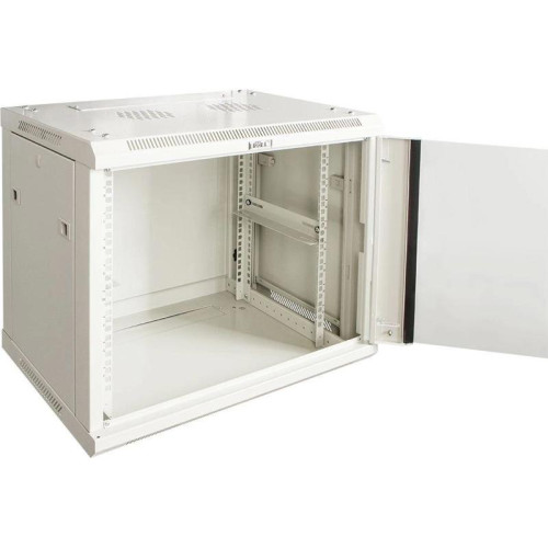 Шкаф коммутационный Lanmaster Pro (TWT-CBWPG-12U-6X8-GY) настенный 12U 600x800мм пер.дв.стекл 60кг серый 700мм 33.4кг 635мм IP20 металл