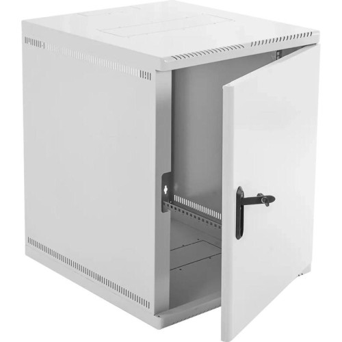 Шкаф коммутационный ЦМО (ШРН-15.650.1) настенный 15U 599x670мм пер.дв.металл несъемн.бок.пан. 100кг серый 605мм 27кг 180град. 746мм сталь