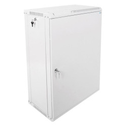 Шкаф коммутационный ЦМО ШРН-ЭКОНОМ (ШРН-Э-18.350.1) настенный 18U 600x350мм пер.дв.металл 85кг серый 300мм