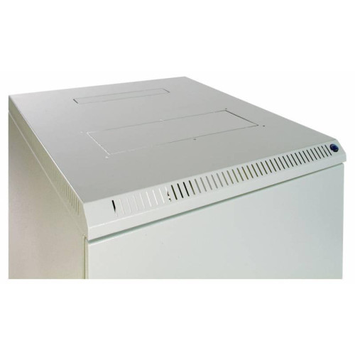 Шкаф коммутационный ЦМО (ШРН-12.650.1) настенный 12U 600x650мм пер.дв.металл несъемн.бок.пан. 100кг серый 605мм 23.1кг 180град. 632мм