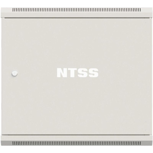 Шкаф коммутационный NTSS Премиум (NTSS-W12U6060FD) настенный 12U 570x600мм пер.дв.металл 60кг серый 500мм 27кг 220град. 635мм IP20 сталь