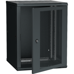 ITK Шкаф LINEA W 15U 600x600 мм дверь перфорированная, RAL9005