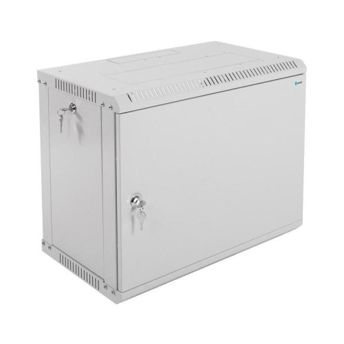 Шкаф коммутационный ЦМО ШРН-Эконом (ШРН-Э-9.350.1) настенный 9U 600x350мм пер.дв.металл 85кг серый 300мм 13.5кг 180град. 476мм IP20 металл