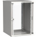 ITK Шкаф LINEA WE 18U 600x650мм дверь стекло серый