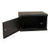 Шкаф коммутационный WRline (WR-TW-0666-SR-RAL9004) настенный 6U 600x600мм пер.дв.металл 2 бок.пан. направл.под винты 60кг черный 500мм 367мм IP20 сталь Шкаф коммутационный WRline (WR-TW-0666-SR-RAL9004) настенный 6U 600x600мм пер.дв.металл 2 бок.пан. направл.под винты 60кг черный 500мм 367мм IP20 сталь