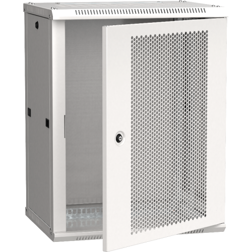 ITK Шкаф LINEA W 15U 600x450 мм дверь перфорированная, RAL7035