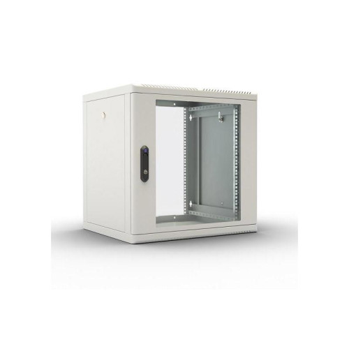 Шкаф коммутационный ЦМО (ШРН-М-12.500.1) настенный 12U 600x456мм пер.дв.металл 130кг серый 456мм 20.9кг 180град. 610мм