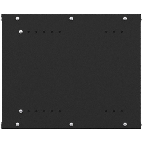 Шкаф коммутационный NTSS Lime (NTSS-WL6U5545GS-BL) настенный 6U 550x450мм пер.дв.стекл несъемн.бок.пан. 30кг черный 370мм 9.6кг 110град. 370мм IP20 сталь