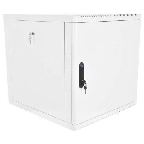 Шкаф коммутационный ЦМО (ШРН-М-9.500.1) настенный 9U 600x520мм пер.дв.металл направл.под закл.гайки 130кг серый 456мм 18.9кг 180град. 480мм IP20 сталь