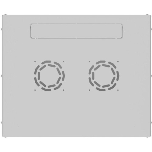 Шкаф коммутационный NTSS Lime (NTSS-WL6U5560GS) настенный 6U 550x600мм пер.дв.стекл несъемн.бок.пан. 30кг серый 520мм 12кг 110град. 370мм IP20 сталь
