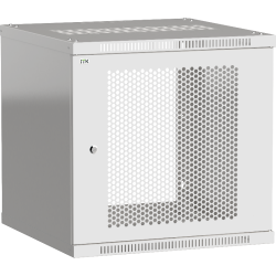 ITK Шкаф LINEA WE 18U 600x650мм дверь перфорированная серый