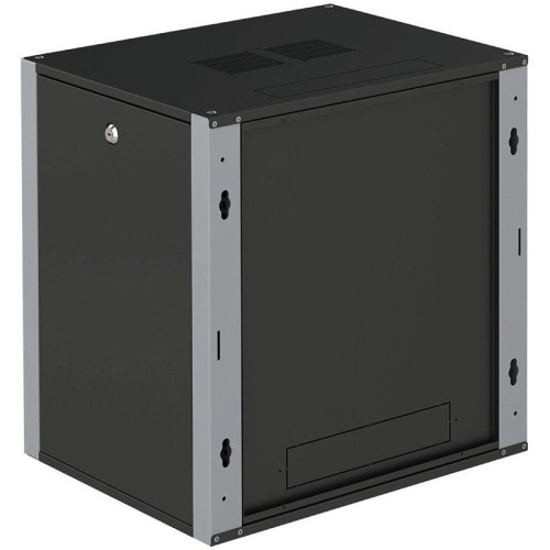 Шкаф коммутационный Sysmatrix (WP 6312.910) настенный 12U 600x350мм пер.дв.стекл 2 бок.пан. 60кг черный 200мм 20кг 585мм IP20 металл