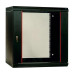 Шкаф коммутационный ЦМО ШРН-Эконом (ШРН-Э-18.650-9005) настенный 18U 600x650мм пер.дв.стекл 65кг черный 600мм 31.86кг 180град. 930мм IP20 сталь