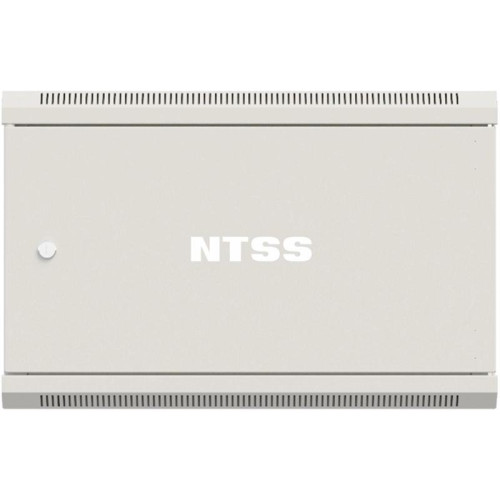 Шкаф коммутационный NTSS Премиум (NTSS-W9U6060FD) настенный 9U 570x600мм пер.дв.металл 60кг серый 500мм 22кг 220град. 500мм IP20 сталь