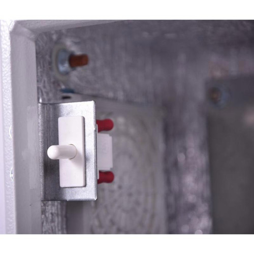 Шкаф монтажный ЦМО Эконом (ШТВ-НЭ-6.6.3-3ВВА-Т1) настенный 600x300мм пер.дв.стал.лист задн.дв.спл.стал.лист несъемн.бок.пан. серый 270мм 28кг 600мм IP54 уличный всепогодный с вентилятором с нагревателем с силовыми розетками укомплектованный 100Вт