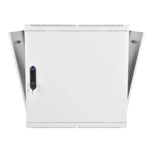 Шкаф коммутационный ЦМО (ШРН-М-9.650.1) настенный 9U 600x650мм пер.дв.металл направл.под закл.гайки 120кг серый 581мм 22кг 180град. 480мм IP20 сталь